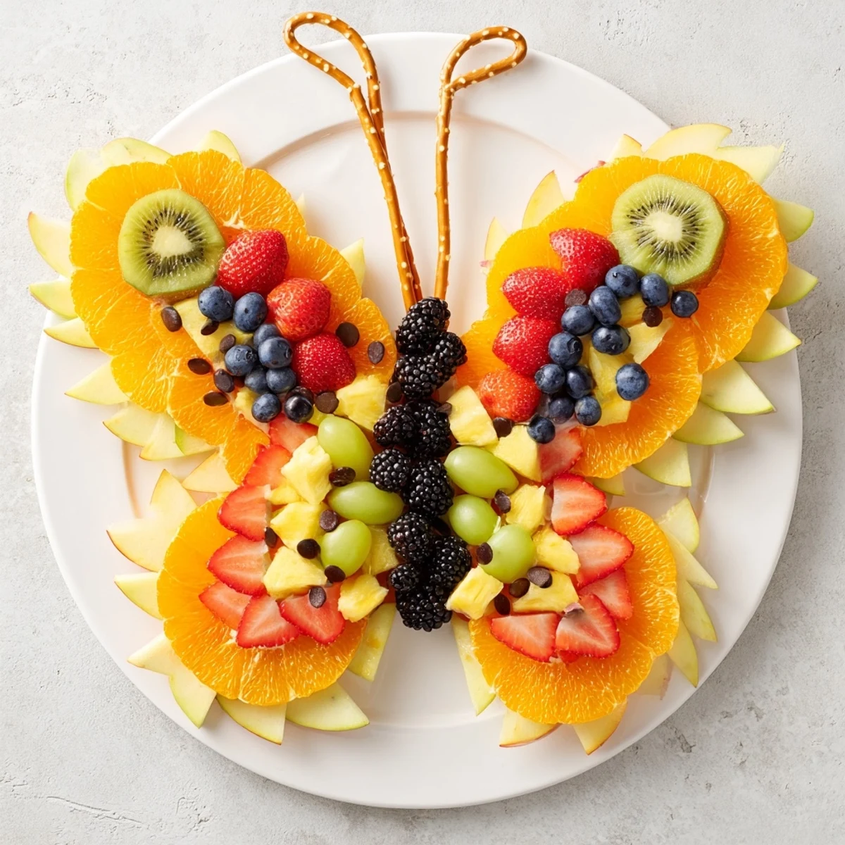 Here are the 3 ALT texts for the Monarch Magic Fruit Butterfly Tray: