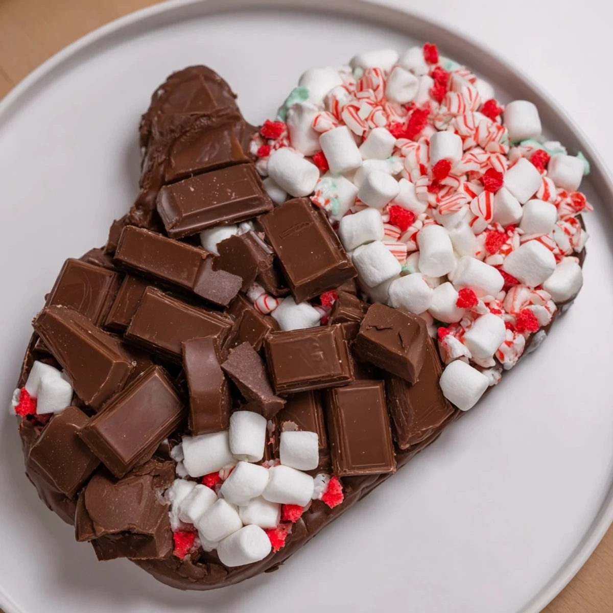 Imagine the Cozy Mitten Dessert Board: a colorful winter dessert perfect for any cozy holiday party.