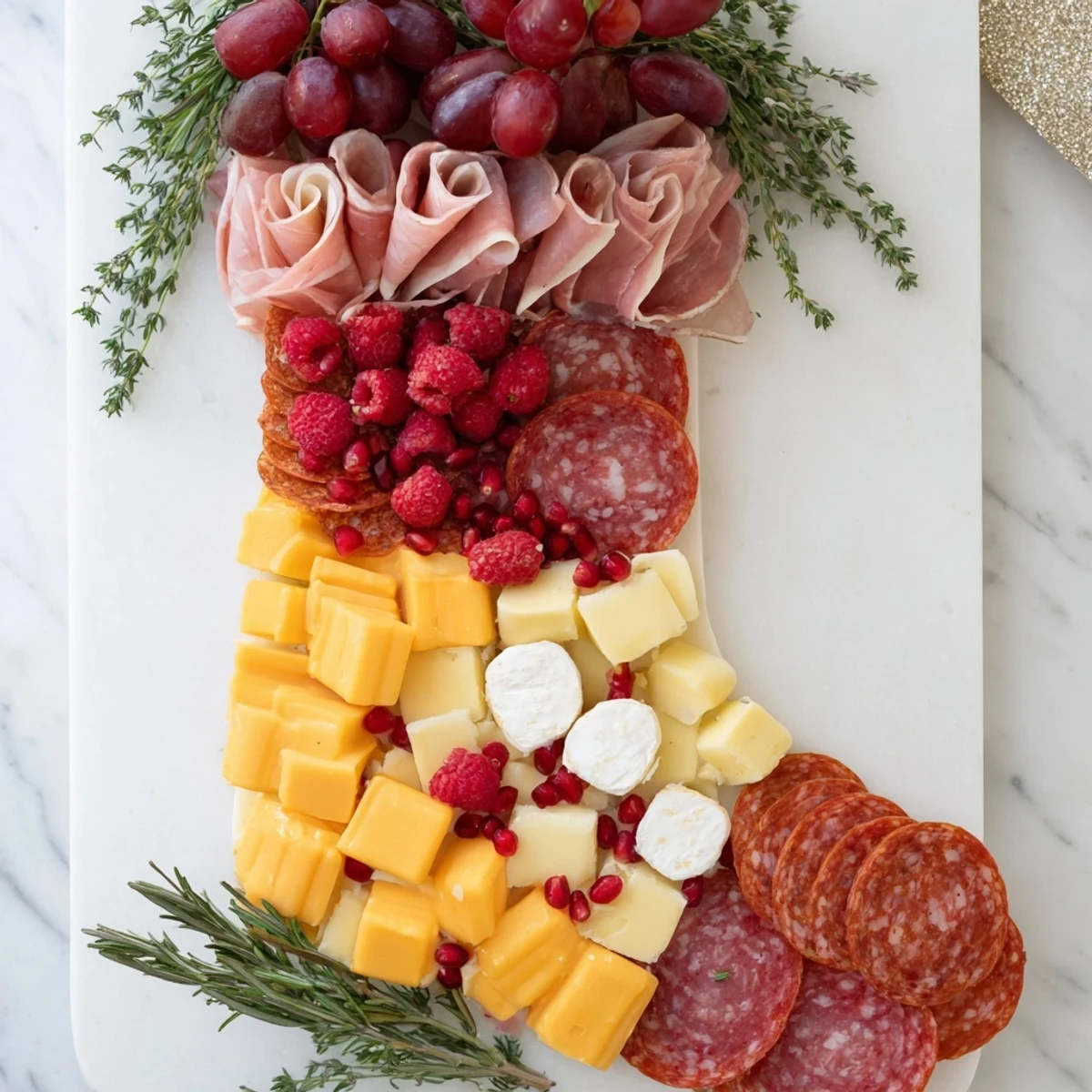 Festliche Charcuterie Stocking