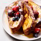 Thick-cut, custardy Ice Cream French Toast, perfect for a decadent breakfast or brunch.