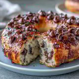 Chocolate Chip Protein Bagels