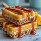 Cremige vegane Mango-Kokos-Eisriegel, tropisch und erfrischend, perfekt für heiße Sommertage.