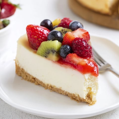 Kreative, leichte Quark-Cheesecake mit frischen Früchten, süß und erfrischend für besondere Anlässe.  
