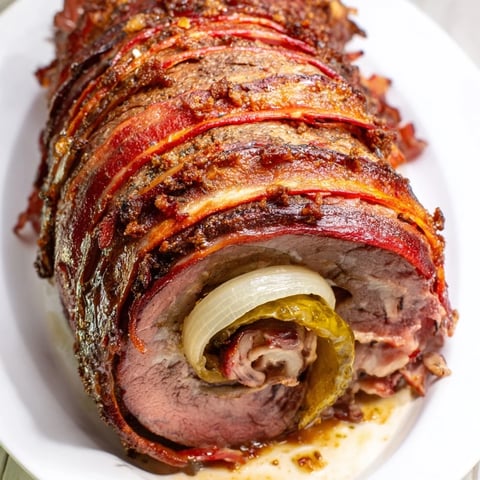 Here are three SEO-optimized ALT image texts for the recipe "Braised Beef Roulades with Goji Berry Gravy":