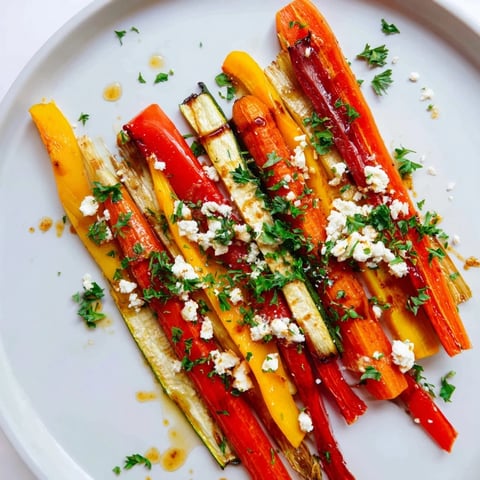 Savory Christmas Sleigh Veggie Rails, roasted to tender perfection and arranged on a platter.