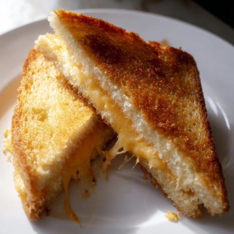 Crispy golden Air Fryer Grilled Cheese, warm and gooey, perfect for a quick and easy American lunch.