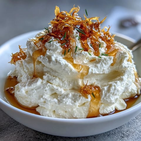 1. Cremige, säuerliche Honig-Feta-Creme mit gesalzenem Honig und floralen Noten – perfekt als Vorspeise.
