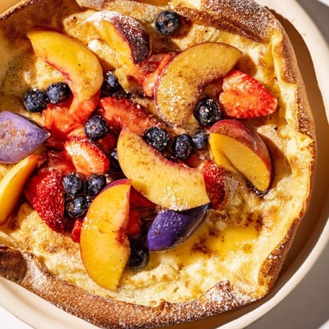 Deutsche Pfannkuchen mit Früchten #26