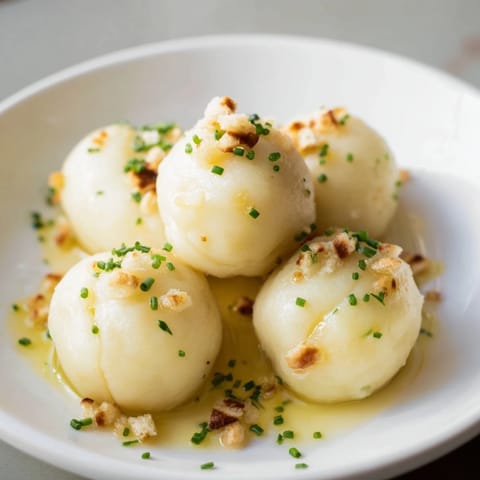 Kartoffelknödel mit Trüffelöl #29