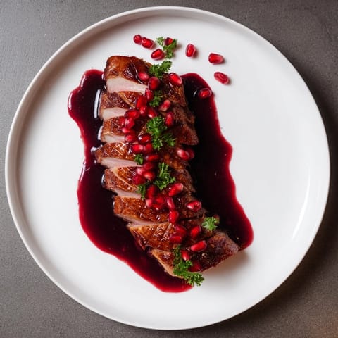 Entenbrust mit Granatapfel #30