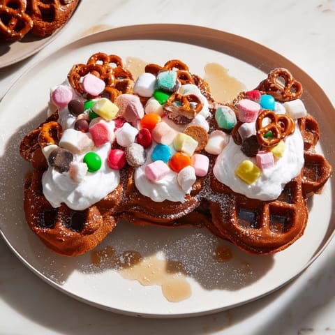 Gewürzte Lebkuchenwaffeln Frühstück #93