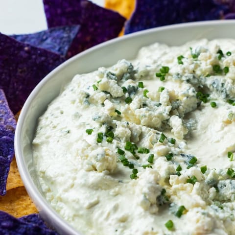 Blauer Käse Dip Platte #100