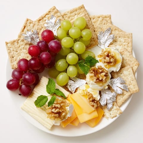 Sparkling Traube Silber Cracker #114