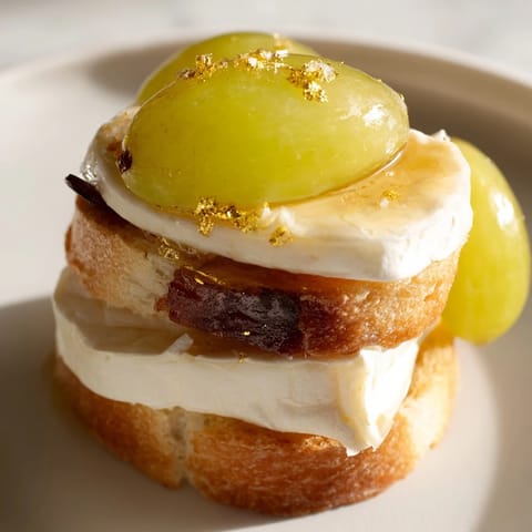 Champagner Toasts mit Käse #123