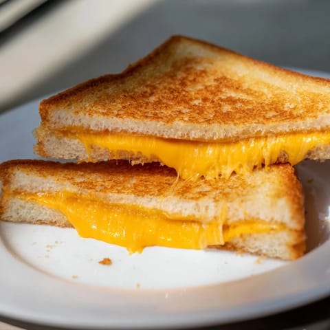 Airfryer Gegrillter Käse Sandwich