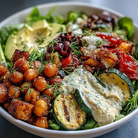Vegane Mediterrane Buddha Bowl #251