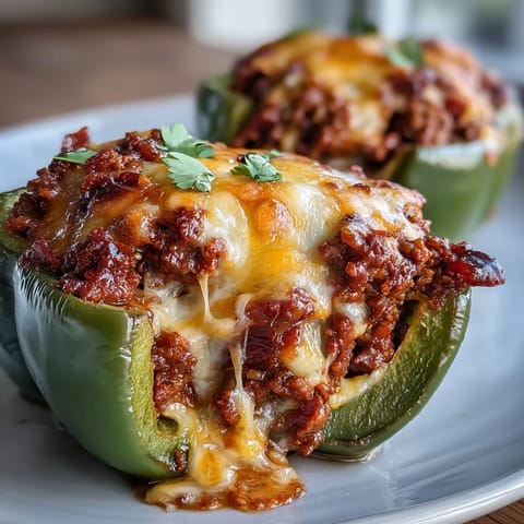 Keto Taco Gefüllte Paprika