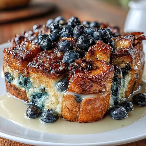 Blueberry Sourdough French Toast