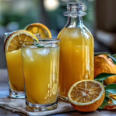 Hausgemachter Limoncello Zitronen