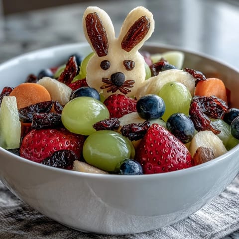 Bunny Frucht Becher lecker bunt