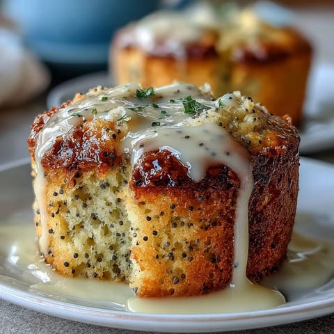 Frühling Zitronen Mohn Muffins