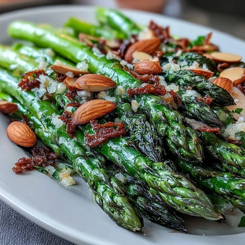 Lemon Butter Spargel Mandeln #402