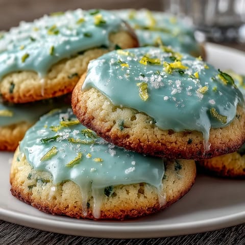 Frühling Lemon Zucker Kekse Pastell #399