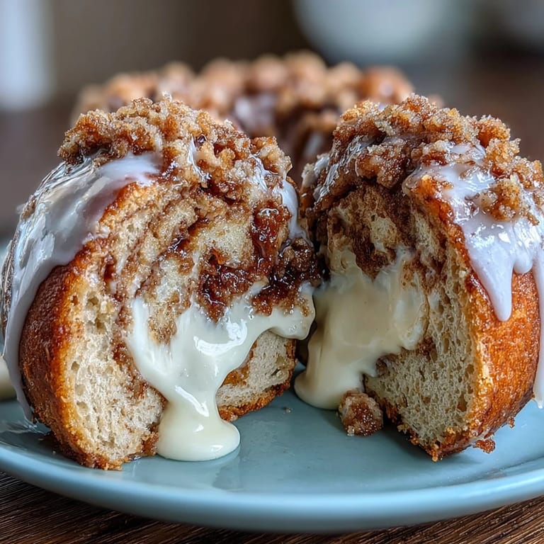 3. Fluffige Bagel mit Zimt-Wirbel und proteinreicher Vanille-Joghurt-Glasur